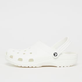 Crocs Classic Low Leather weiß