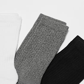 SNIPES 3 PACK - Small Logo Essential Crew Socks multicolore
