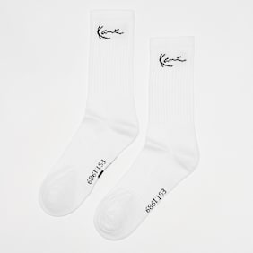 Karl Kani 3 PACK - Signature Socks weiß