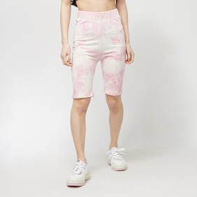 FUBU Corporate Gathered Shorts rosa