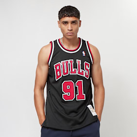 Mitchell & Ness NBA Swingman Alternate Jersey Chicago Bulls 1997-98 Dennis Rodman zwart