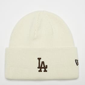 New Era Beanie Raised from Concrete MLB LA Dodgers beige