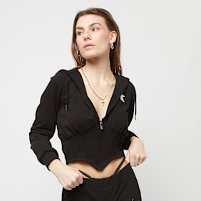 Karl Kani Corset Hoodie black noir