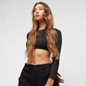 Sixth June Monochrom Crop Top noir