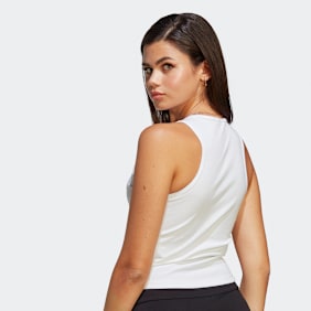 adidas Originals Débardeur Essentials Rib blanc