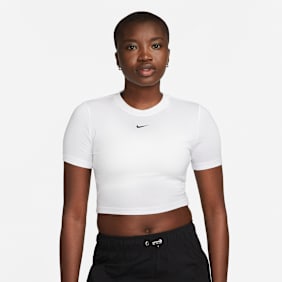 Nike Sportswear Essential Slim Crop Tee branco