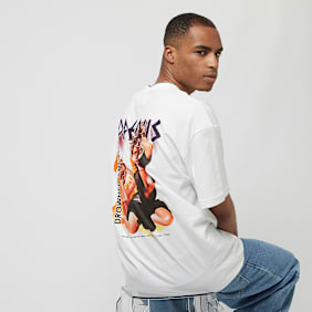 PEQUS Drowned Angels Graphic T-Shirt weiß