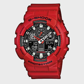 G-SHOCK Classic GA-100B-4AER rot