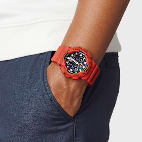 G-SHOCK Classic GA-100B-4AER rouge