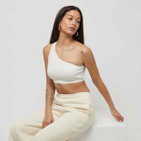 Sixth June Asymetric Crop Top wit