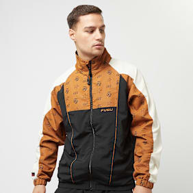 FUBU Initials Aop Block Track Jacket orange