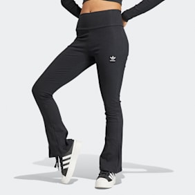 adidas Originals Essentials Rib Flared Leggings preto