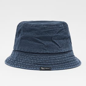 Karl Kani Small Signature Washed Bucket blau