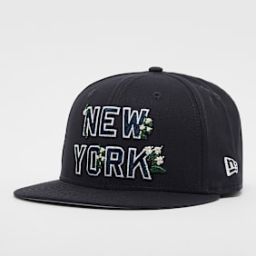 New Era 9Fifty Flower Wordmark MLB New York Yankees bleu