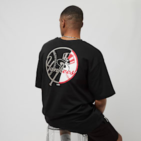 New Era MLB Team Graphic Backprint Oversize Tee New York Yankees NVYWHI noir
