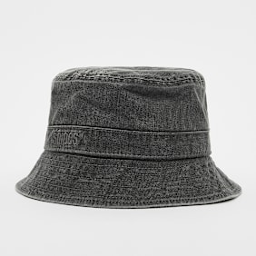 SNIPES Basic Logo Washed Bucket schwarz