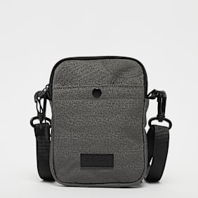 SNIPES Woven Label Basic Logo Mobile Bag grijs