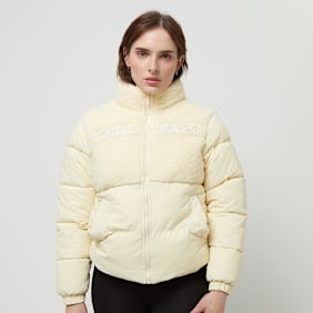 Karl Kani Retro Teddy Puffer Jacket bež