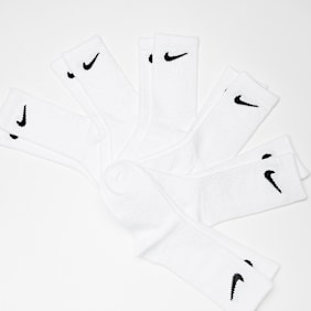 Nike 6 PACK - Basic Pack Crew blanco