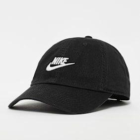 Nike Club Unstructured Futura Wash Cap crna