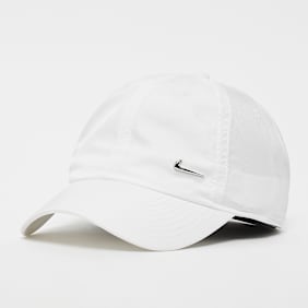 Nike Dryfit Club Cap U CB Swoosh blanco
