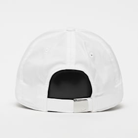 Nike Dryfit Club Cap U CB Swoosh Weiss
