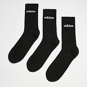 adidas Sportswear 3 PACK - Cushion Linear Crew Socken schwarz