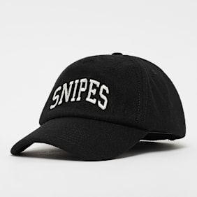 SNIPES College Logo Wool Blend 5-Panel Cap negro