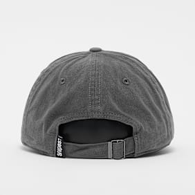 SNIPES Basic Logo Washed Baseball Cap grau