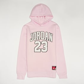 Jordan High Brand Read Fleece Pullover rosa