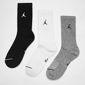Jordan 3 PACK - Everyday Crew Socks multicolore