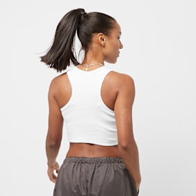 Karl Kani Small Signature Essential Racer Rib Top weiß