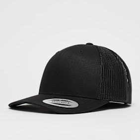 Flexfit Low Profile Cotton Twil Trucker zwart