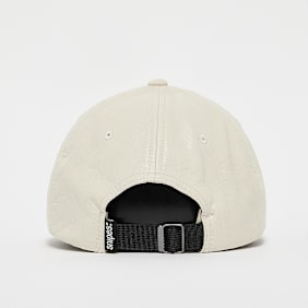 SNIPES Printed Fake Leather Pattern Baseball Cap bege