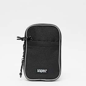 SNIPES Woven Label Basic Logo Small Sling Bag zwart