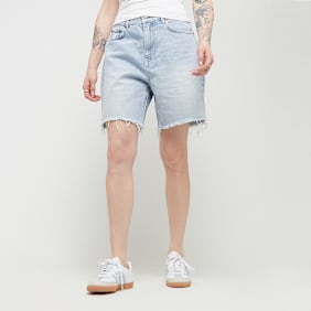 Karl Kani OG Slit Denim Shorts bleu