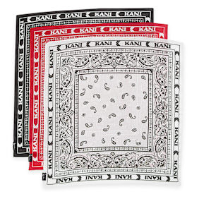 Karl Kani Signature Paisley Bandanas (3 Pack) multicolorido