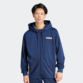 adidas Originals Sweat à Capuche adicolor Adibreak bleu