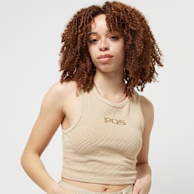 PEQUS Island Defender Crop Top beige