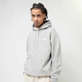New Balance Small Logo Brushed Hoodie grijs