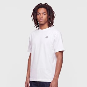 New Balance Small Logo T-Shirt Weiss