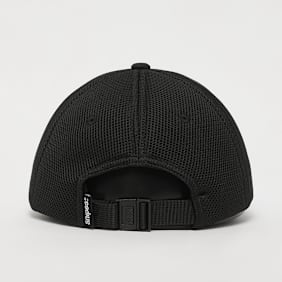 SNIPES Logo Mesh Panel Baseball Cap nero