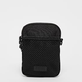 SNIPES Rubber Badge Basic Logo Mesh Pocket Mobile Bag zwart