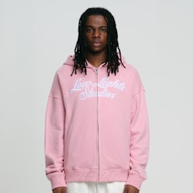 Low Lights Studios Shutter Zip Hoodie rosa 