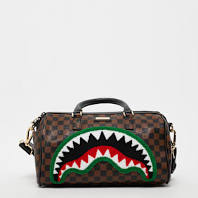 SPRAYGROUND Chenille Sip Mini Duffle bruin
