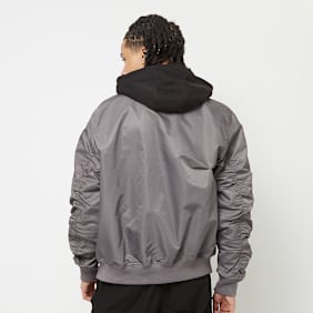 SNIPES Small Logo Padded Bomber Jacket gris