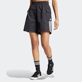 adidas Originals 3-Streifen Cargo Short Summer Glow schwarz