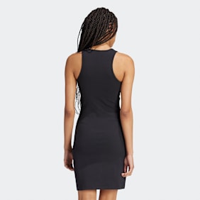 adidas Originals Essentials Rib Tank Dress zwart