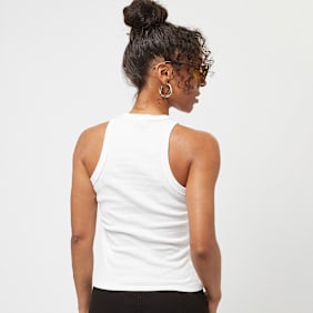 Urban Classics Racer Back Rib Top biały