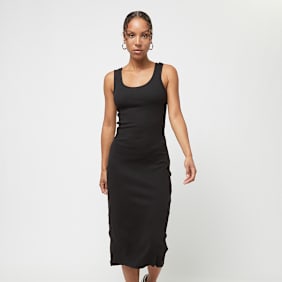 Urban Classics Rib Top Dress noir